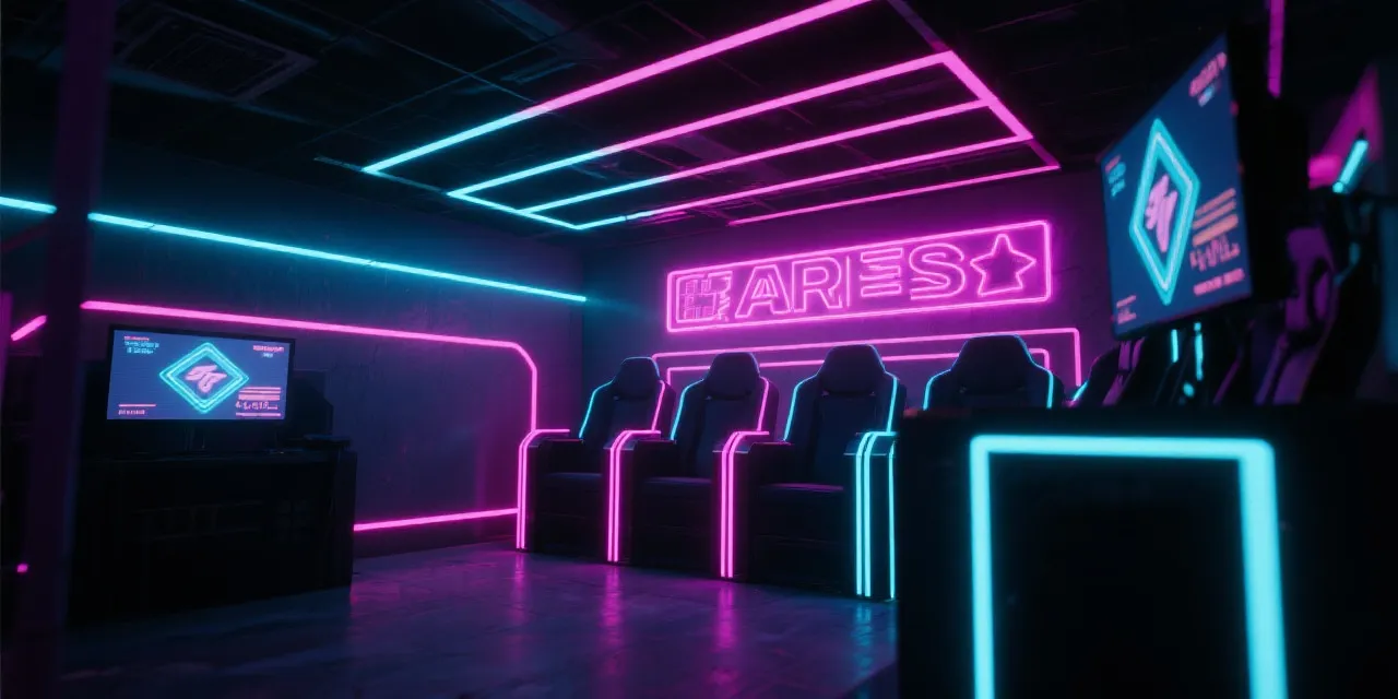 Esports arena banner