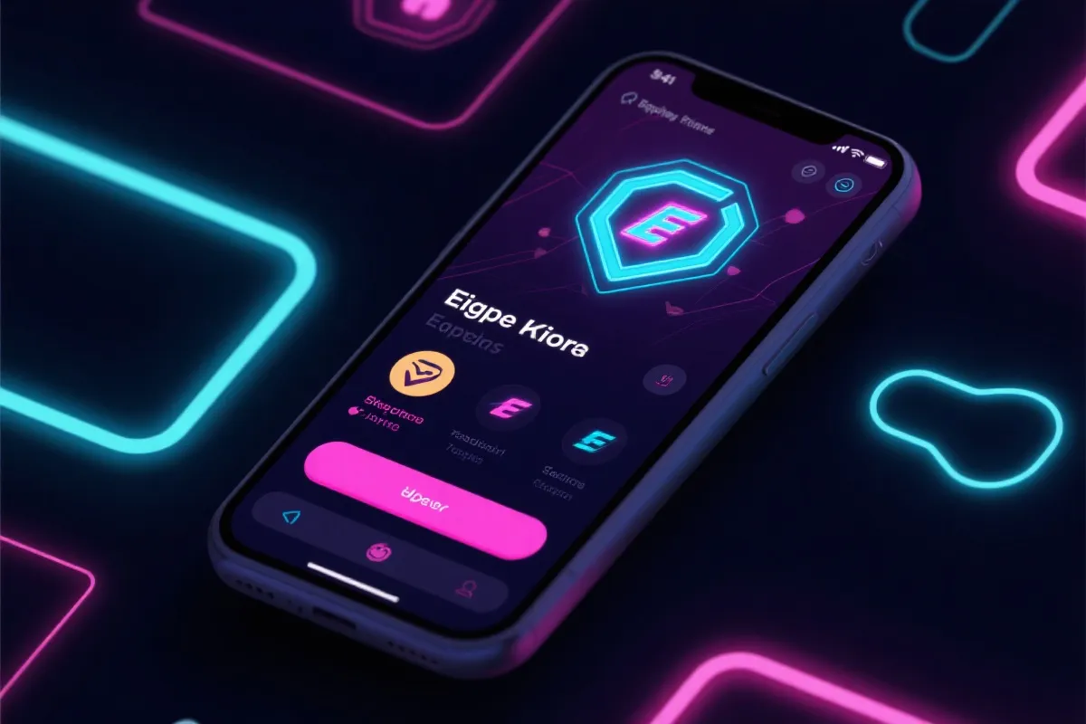 移动端电竞应用界面展示